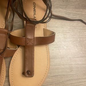 NWT Oneill wrap sandals